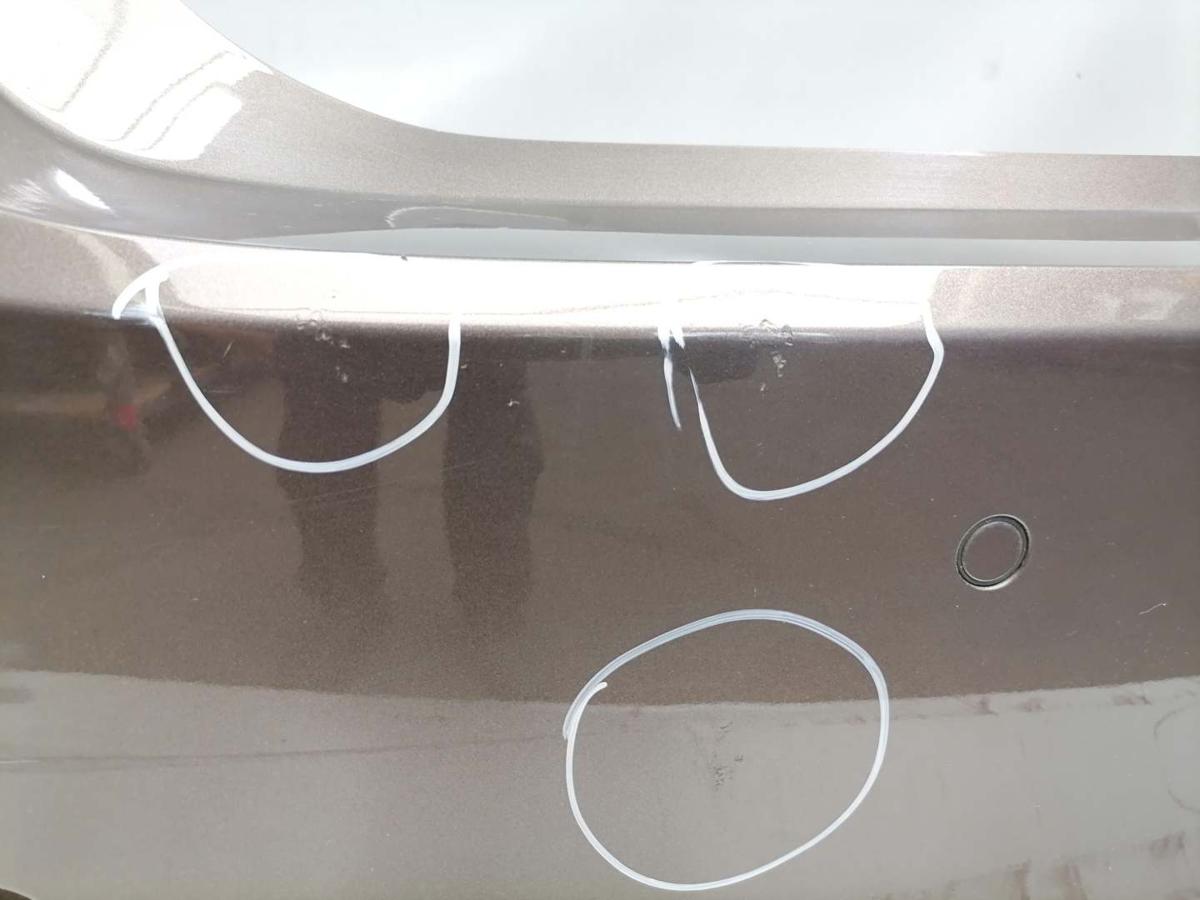 BMW F30 original Stoßstange Stossfänger hinten Havannamet. braun A17 Limousine Bj.2012